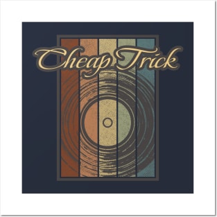 Cheap Trick Vynil Silhouette Posters and Art